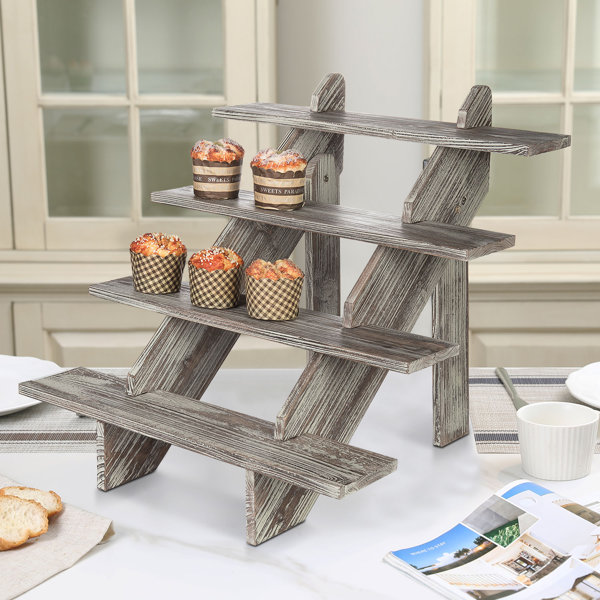 Loon Peak® Henniker Wood Cupcake & Cake Pop Stand & Reviews Wayfair